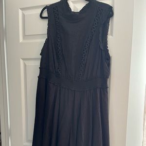 Torrid Size 2 Black eyelet dress